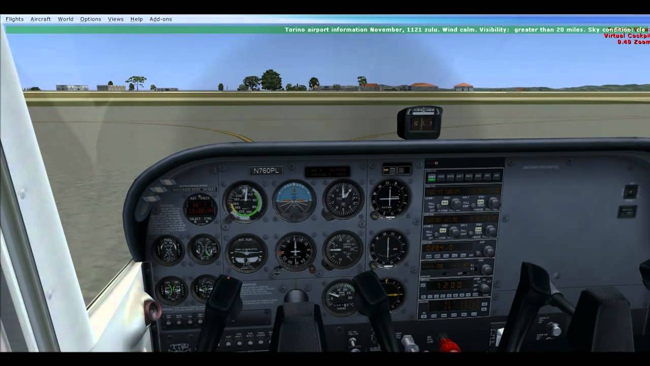 LEZIONE 1: accensione Cessna 172 e rullaggio HD