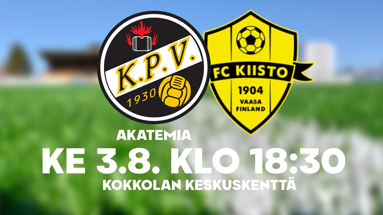 KPV Akatemia - FC Kiisto ke 3.8.2022 | Huippuhetket