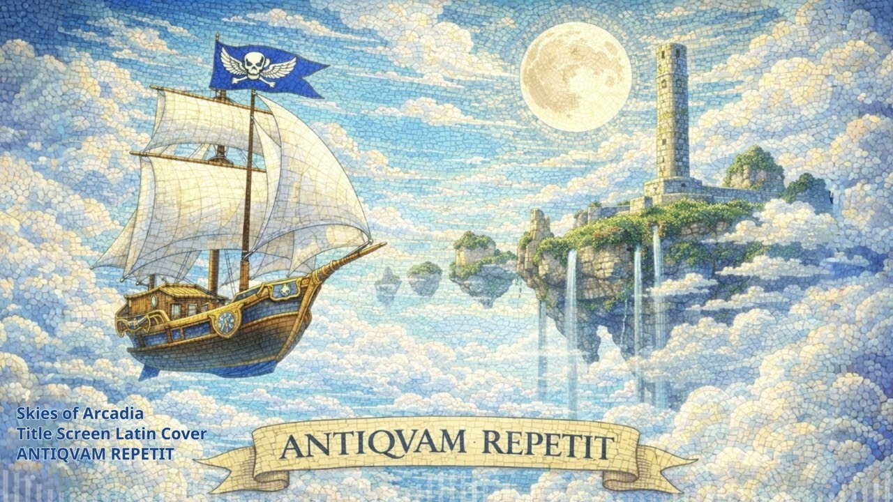 ANTIQVAM REPETIT ☁️ | Title Menu Theme (Latin Cover / Skies of Arcadia) | Cover en Latín 🏛️