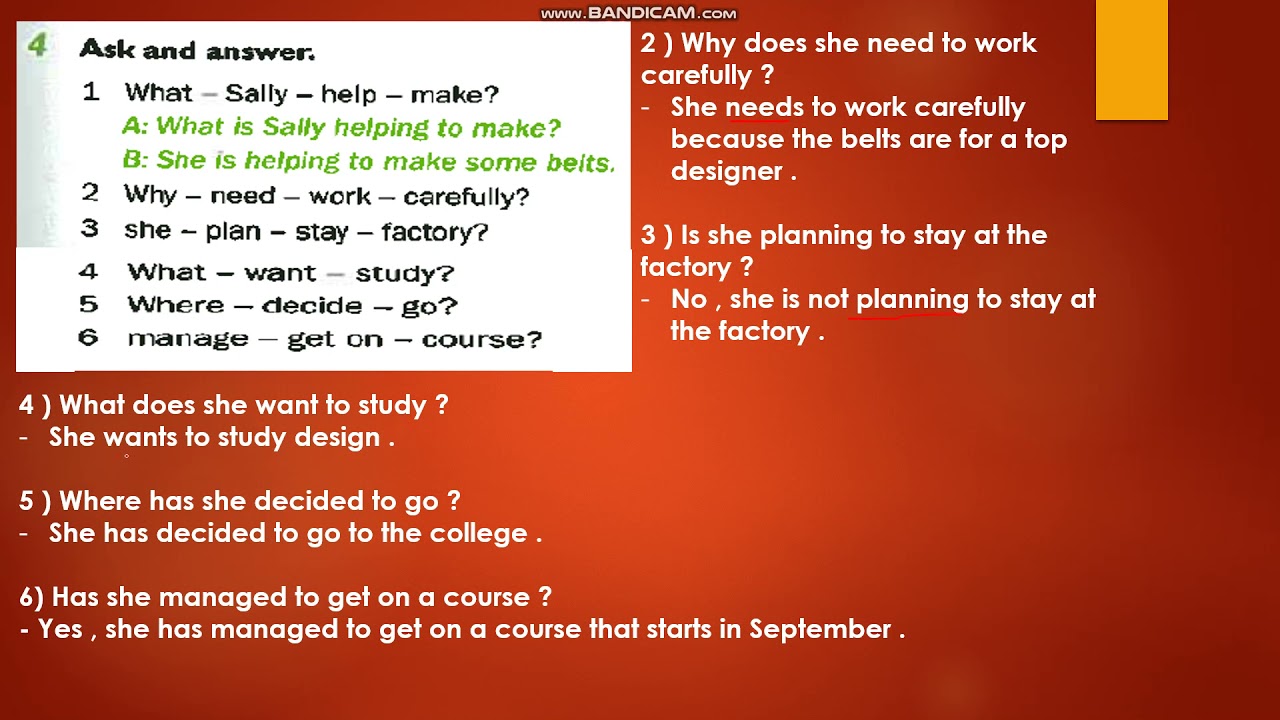English World 7 / Unit 6 / Grammar in Use / SB & WB
