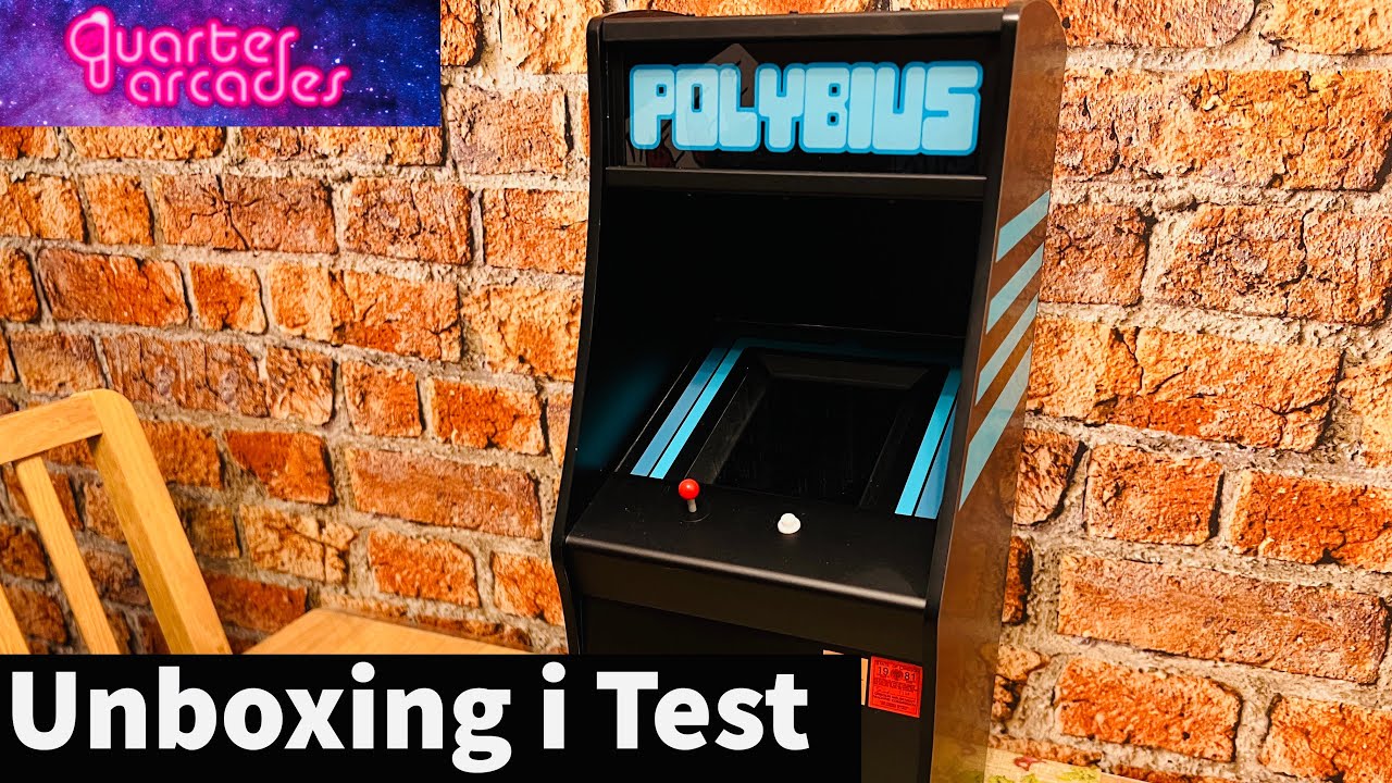 Numskull Quarter Arcades - POLYBIUS - Unboxing i Test Automatu