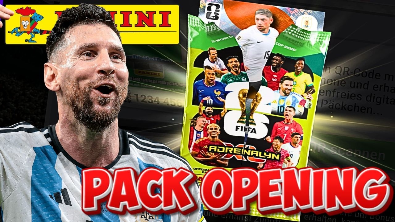 MEGA APP PACK OPENING + SPIEL !! 😱🔥 Panini FIFA WORLD CUP 2026 Adrenalyn XL