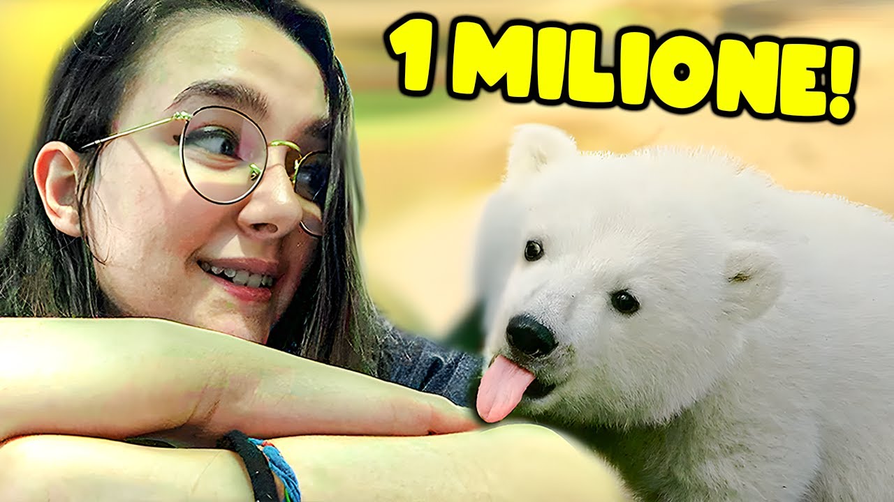 HO ADOTTATO UN ORSO POLARE NELLA VITA REALE! - SPECIALE 1 MILIONE DI ISCRITTI!