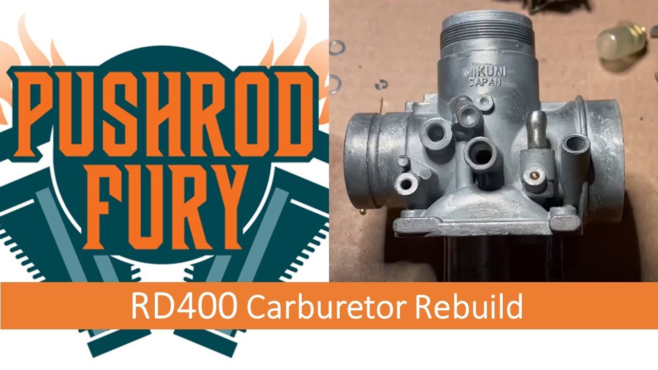 Yamaha RD400 Restoration Carburetor Rebuild Ep.13