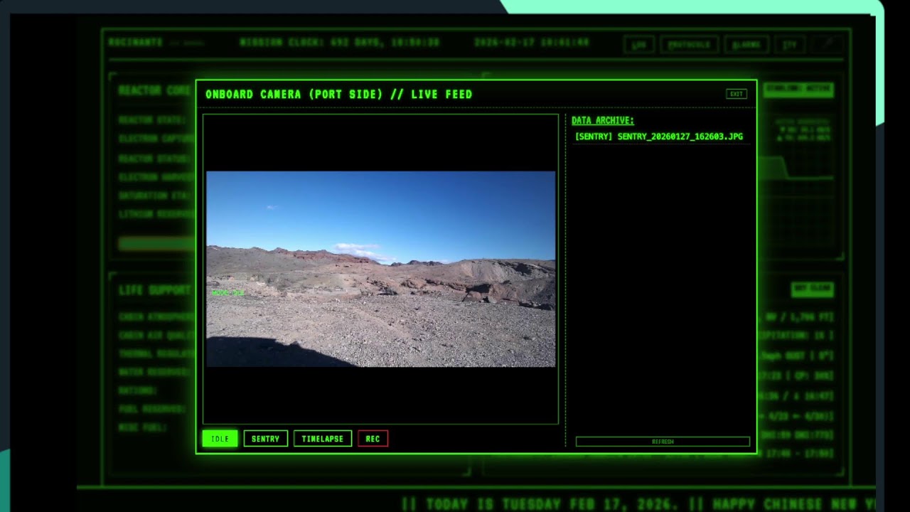 🔴 LIVE Lake Mead - Lakeview Overlook // [Cyberpunk Synthwave MIX]