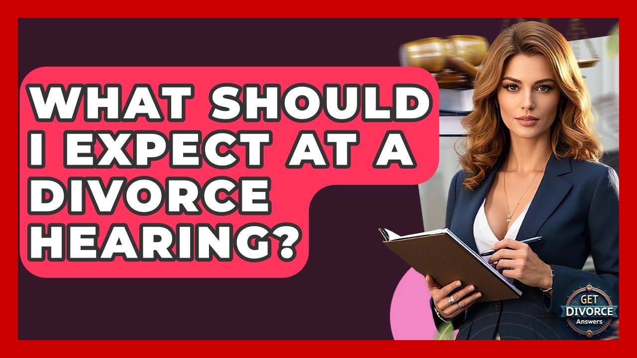 What Should I Expect At A Divorce Hearing? - Get Divorce Answers