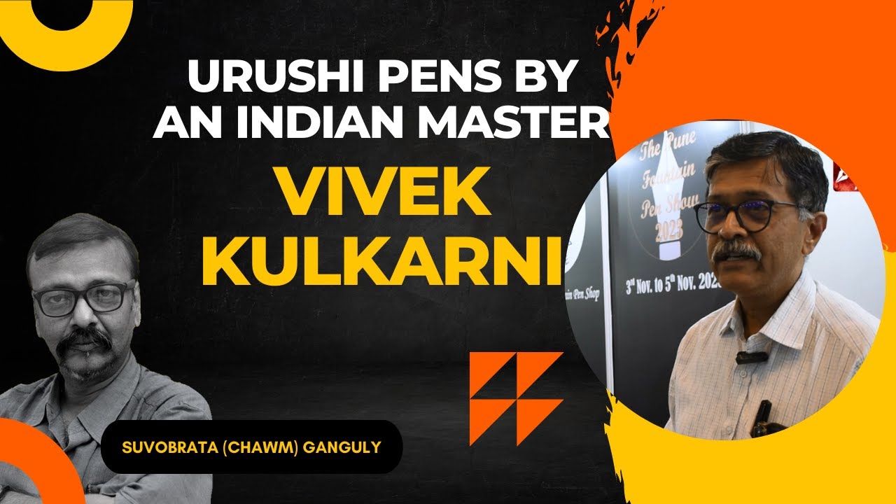 Urushi pens by an Indian Master – Vivek Kulkarni