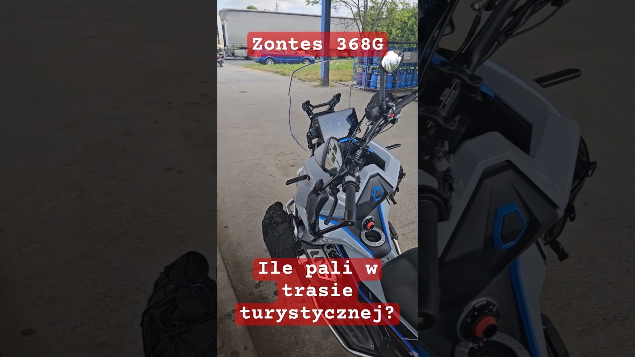 Ile pali Zontes 368G w trasie turystycznej?