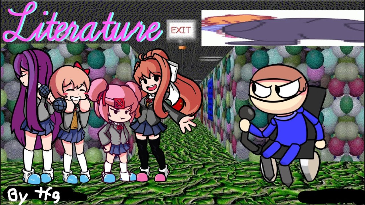 Literature (Algebra but the dokis, Dave and Senpai sing it)