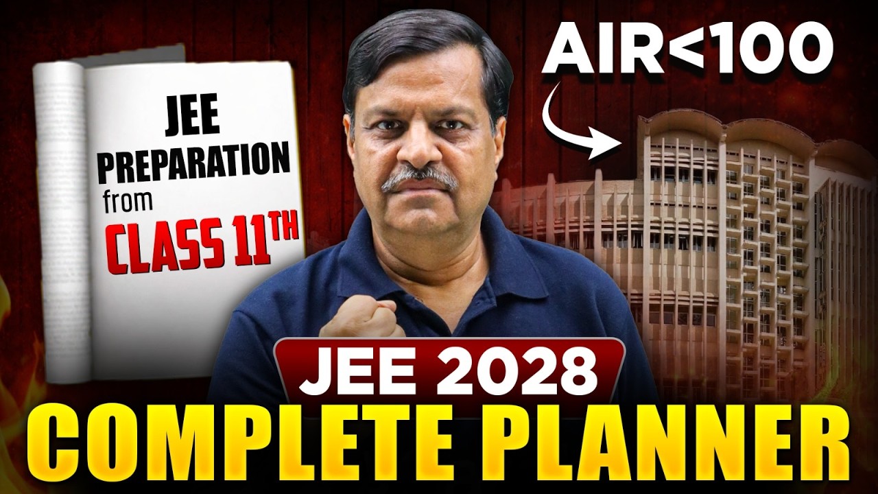 JEE 2028 : Complete Planner to Get 99%ile & IIT Bombay 🔥 | Advanced Brahmos 2.0 | eSaral