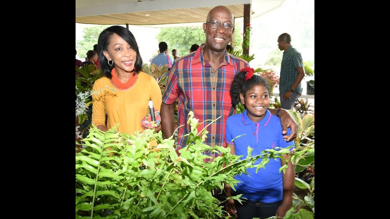 PM Rowley visits T&T Orchid Society's 60th Anniversary Orchid Show