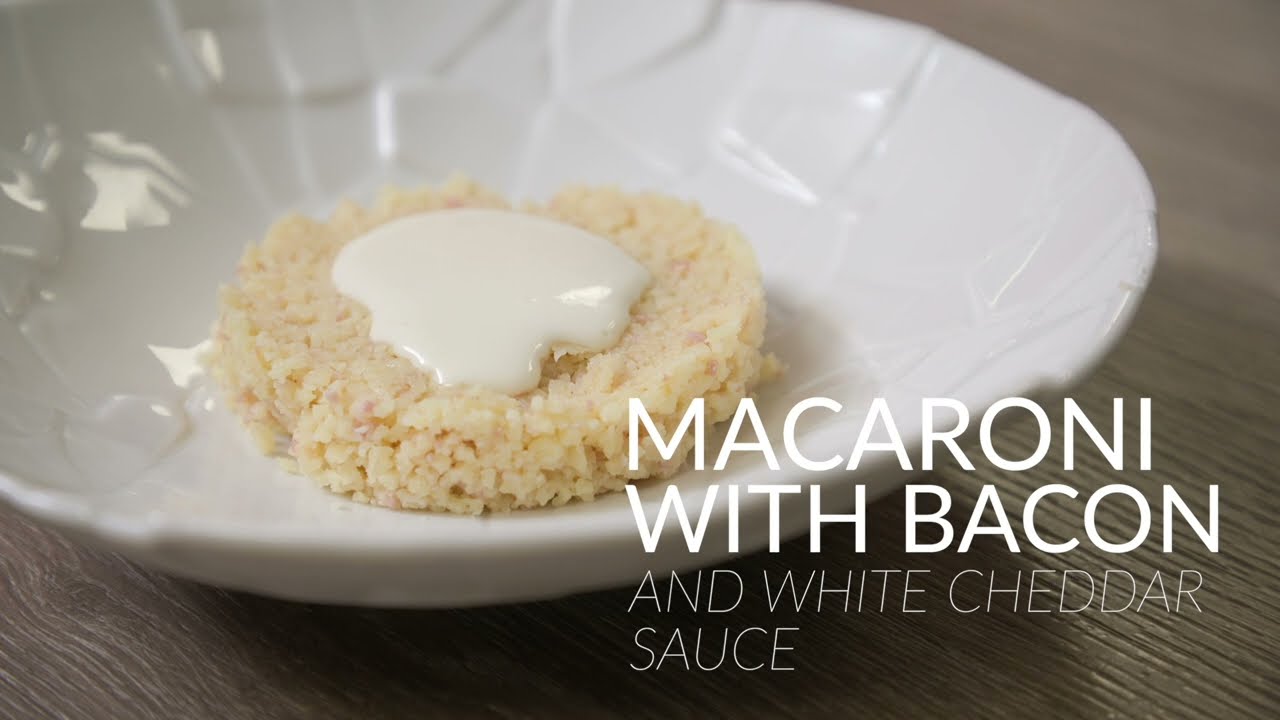 Textured macaroni with bacon and cheddar sauce recipe – IDDSI Level 5