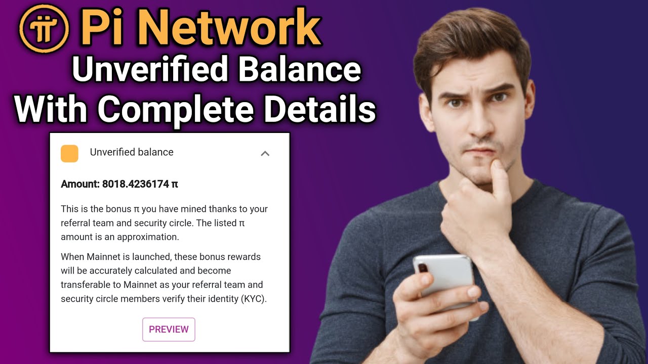 Pi Network unverified Balance Details | pi network mainnet | cryptocurrency news update