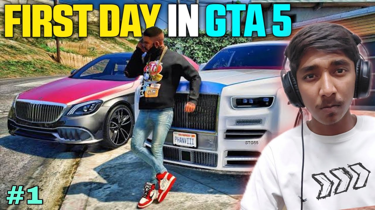 FIRST DAY IN THE CITY GETTING STARTED GTA 5 ROLEPLAY  [HINDI]