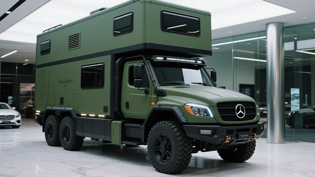 Mercedes Zetros Motorhome &ndash; The Ultimate Luxury Off-Road Expedition Truck | Inside & Out Tour