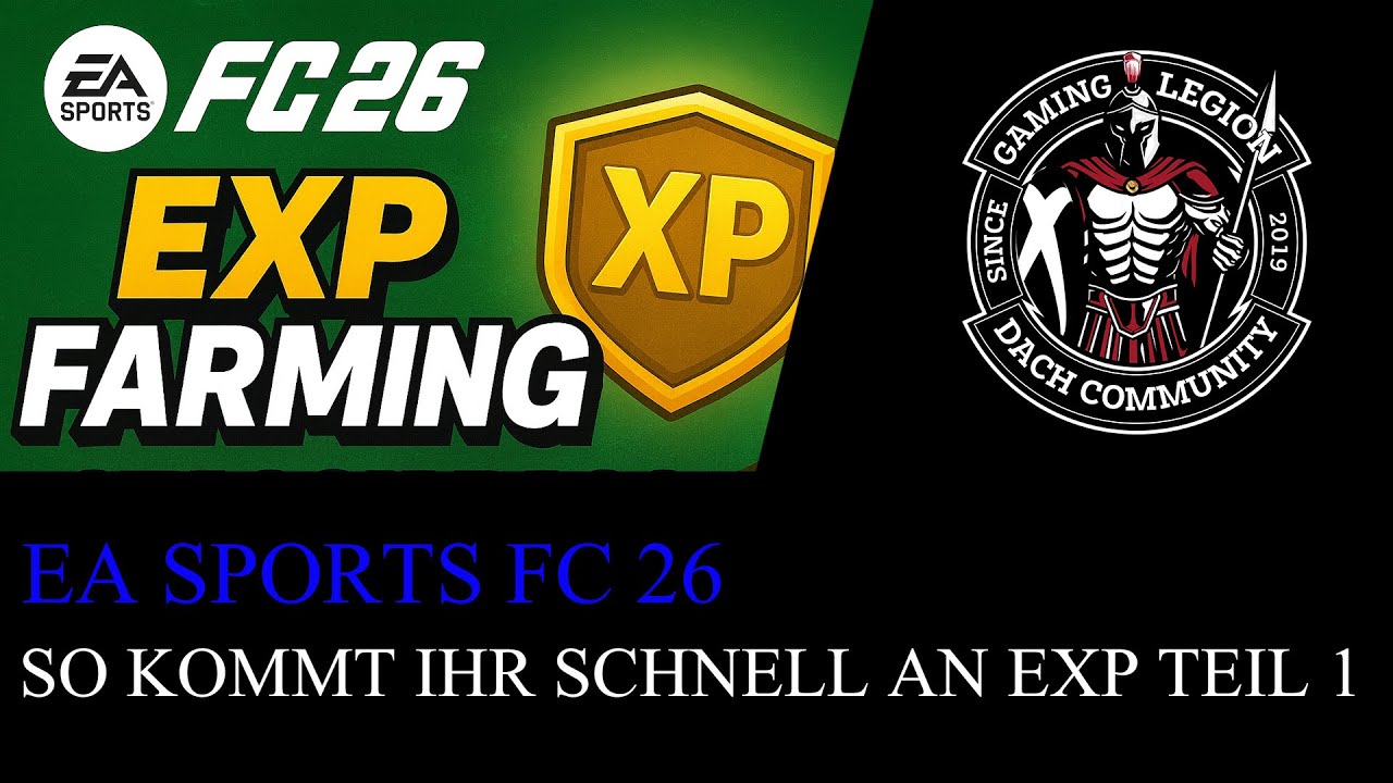 EA SPORTS FC 26 | Season 2 - EXP Farmen - Management Live Aufgaben