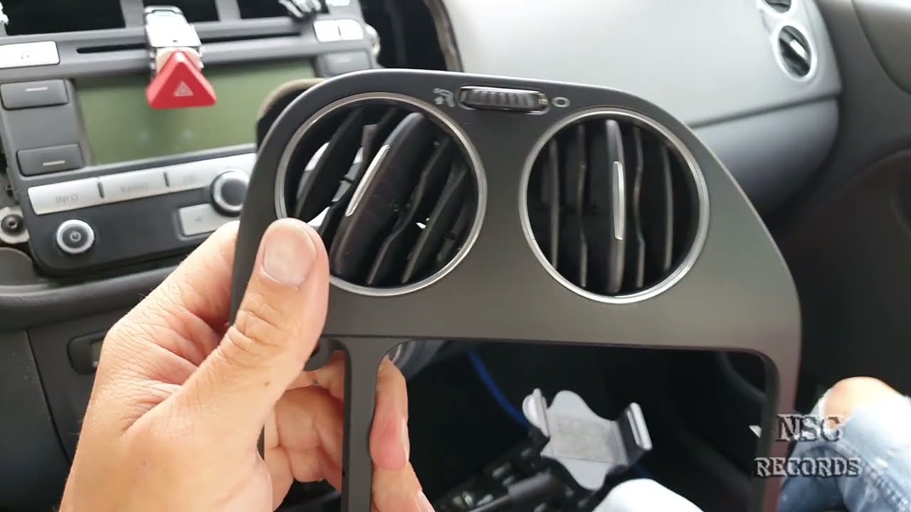 VW Golf 5 plus Golf 6 plus Tiguan Luftdüse ausbauen-Reparieren By:NSC