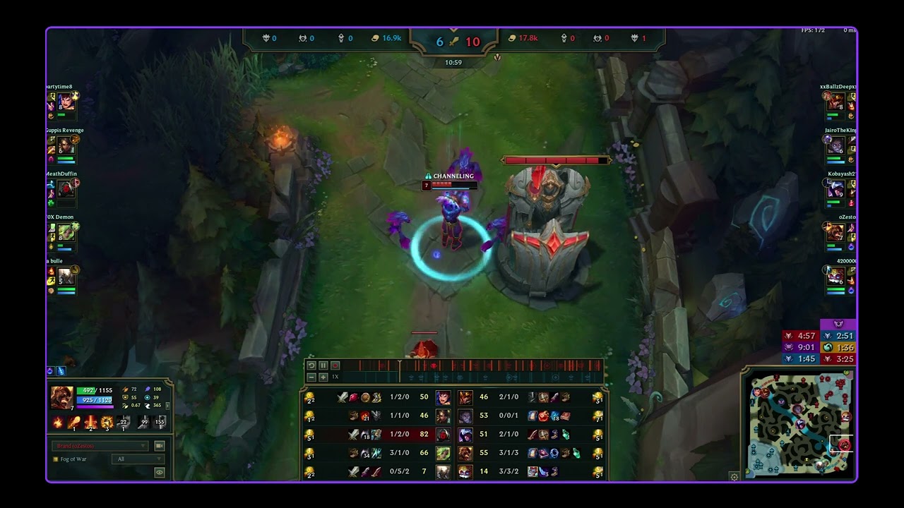 Brand bot, Heimerdinger Support. Hard carry