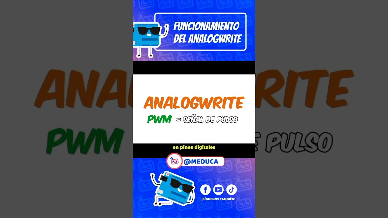 &iquest;Conoc&iacute;as el funcionamiento del #analogwrite ? 🤔🤖 #arduino #educacion #ingenieria #youtubeshorts