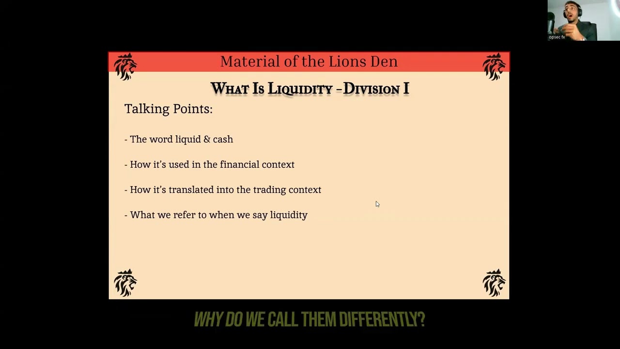 What is liquidity? | Division 1/7