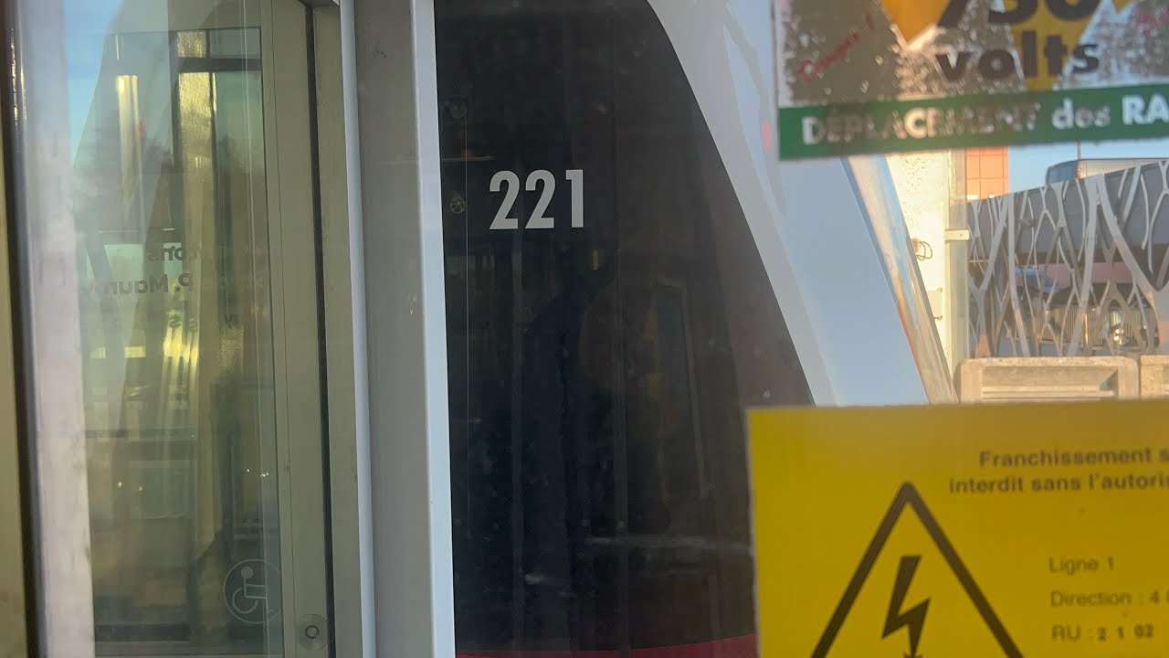 MÉTRO LIGNE 1 🟡 METROPOLIS BOA MC 221 EN TRAJET COMPLET DE CHU EURASANTE À 4CANTONS 