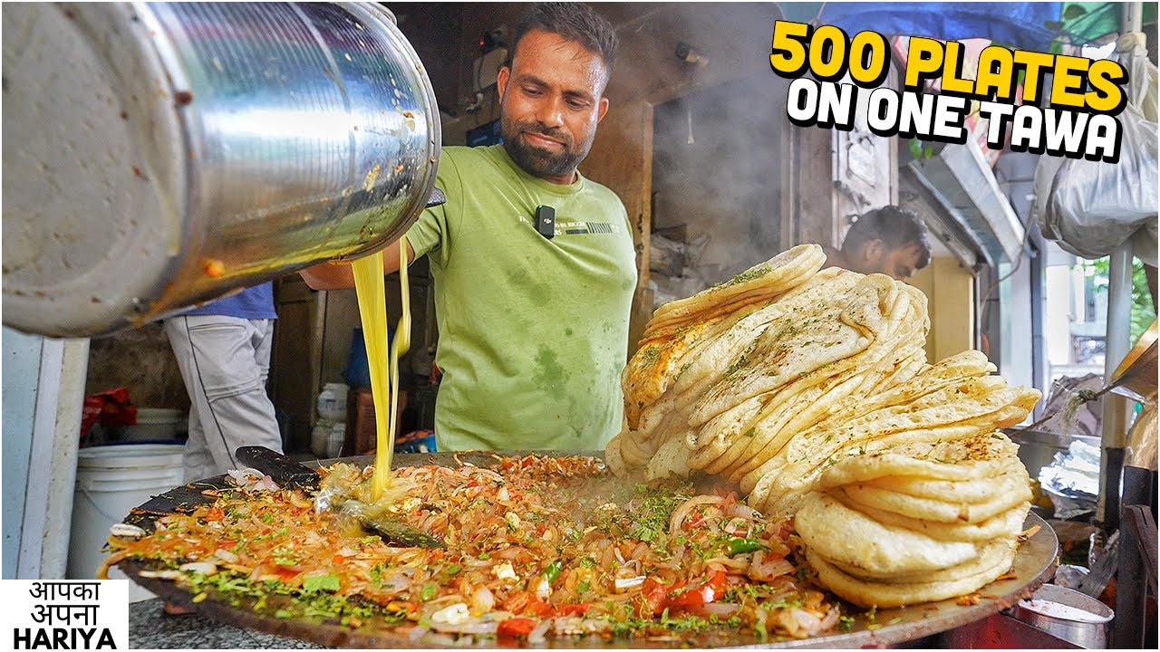 Delhi Street Food | MAYAPURI spl Butter Paneer Chole Kulche, Auto wale Sardarji, Rangeela Chaat