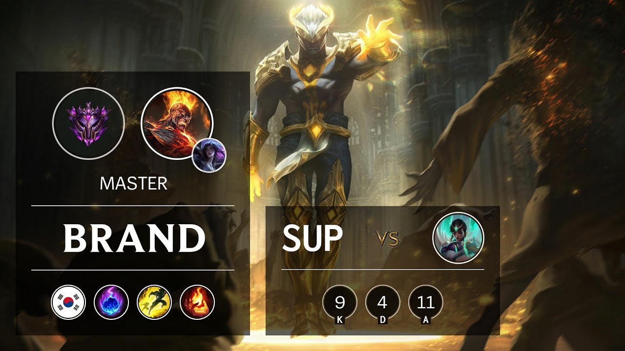 Brand Support vs Karma - KR Master Patch 9.20