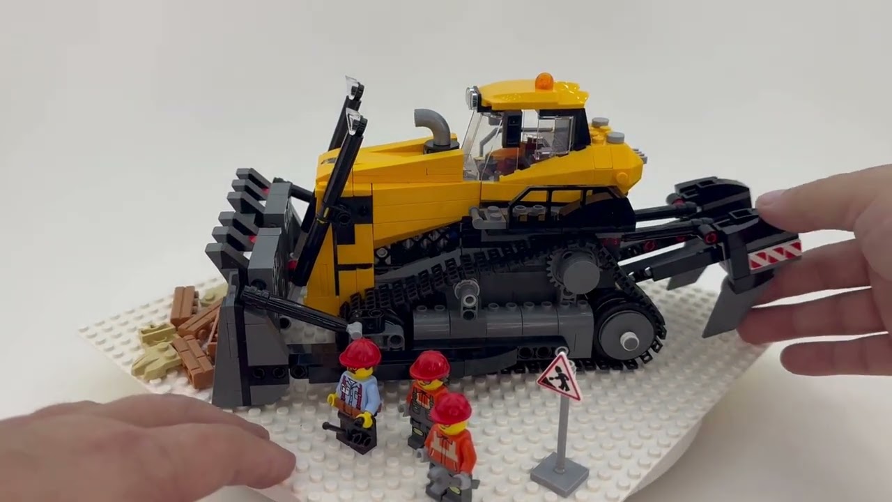 LEGO CITY, 60466, Bulldozer. Opening Build and Review.