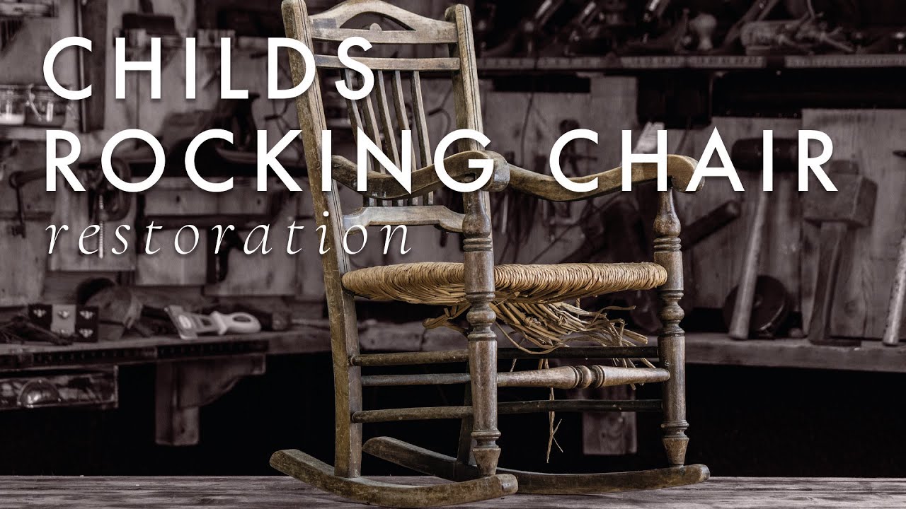 Restoring a Reed Seated Rocking Chair