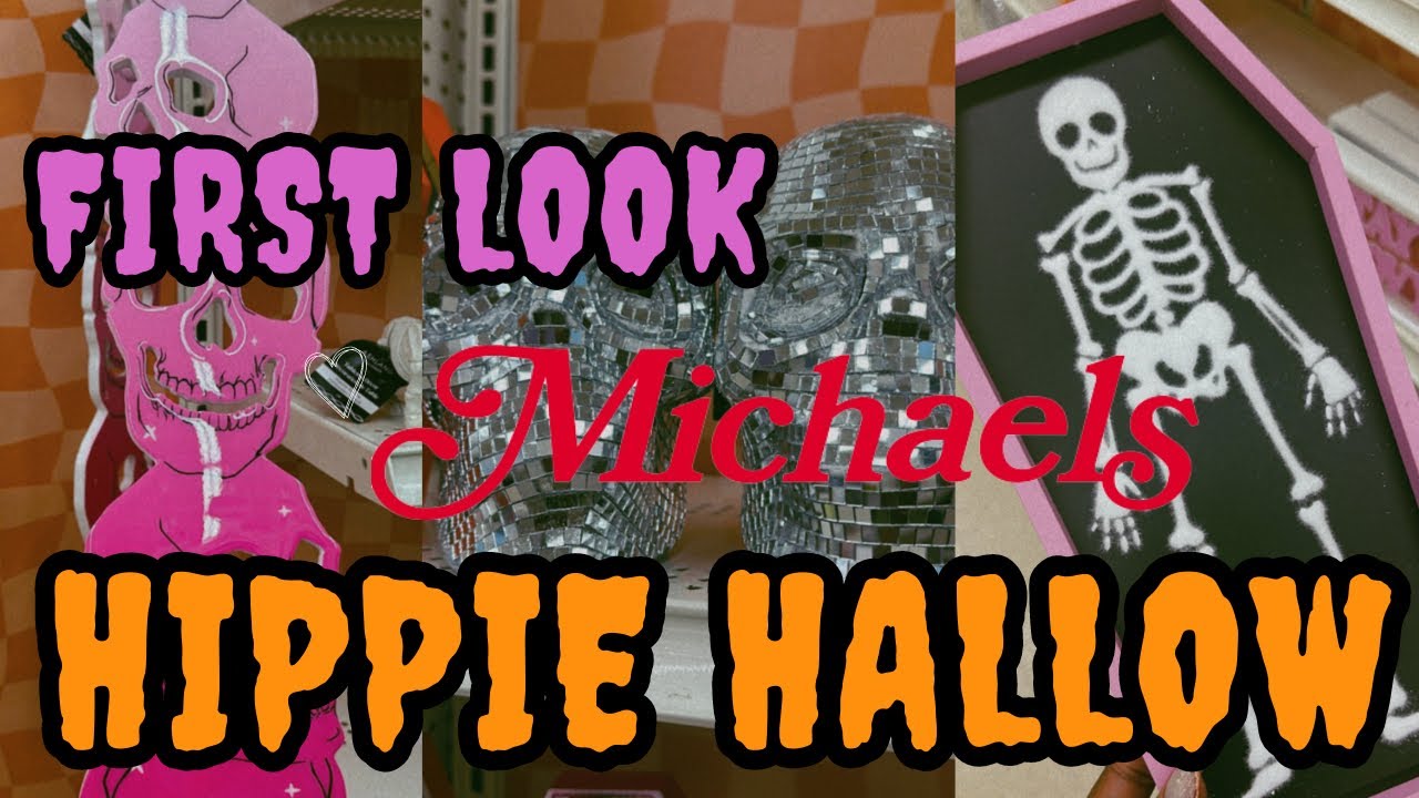 HIPPIE HALLOW•FIRST LOOK•Michaels Halloween 2024
