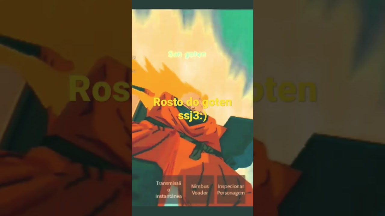 rosto do goten ssj3