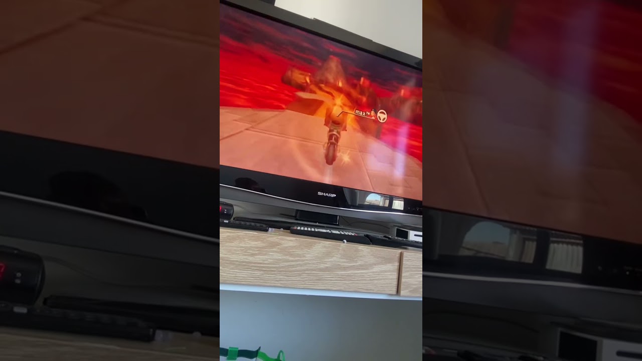 time trial (grumble volcano) #mariokart #wii