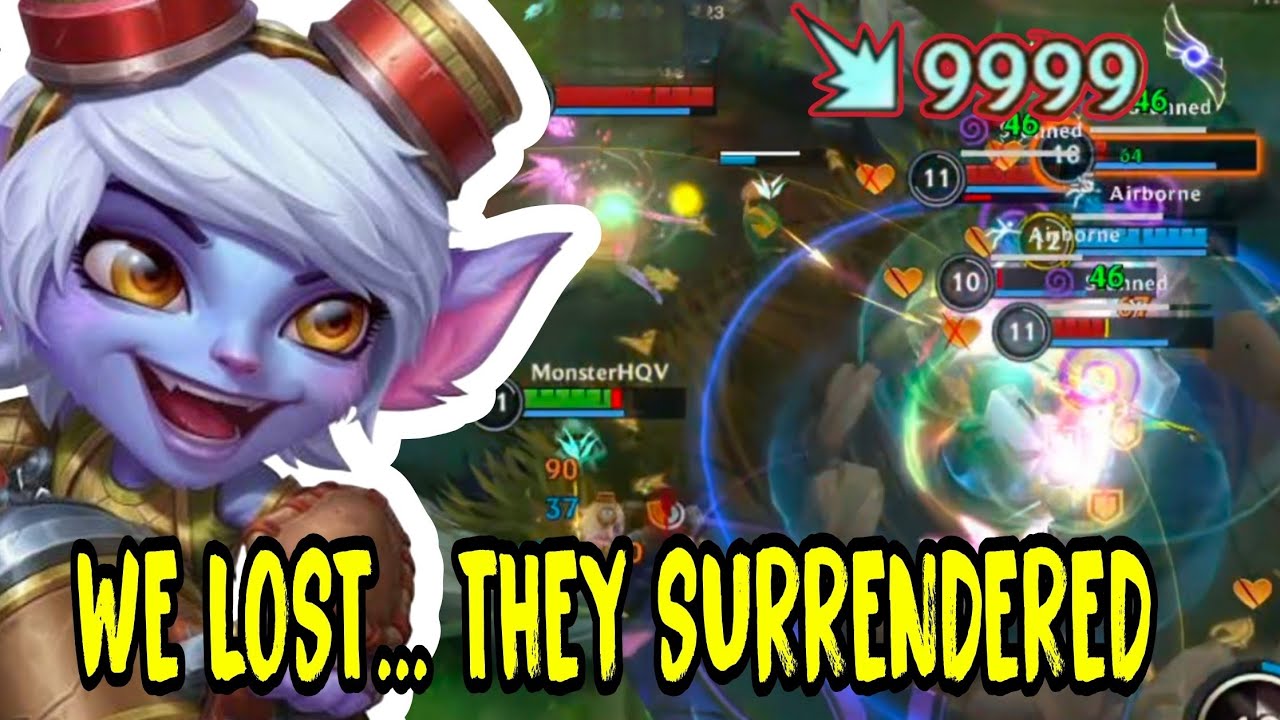 We Lost the Teamfight… and the Enemy SURRENDERED | Tristana Diamond Rank | Wild Rift