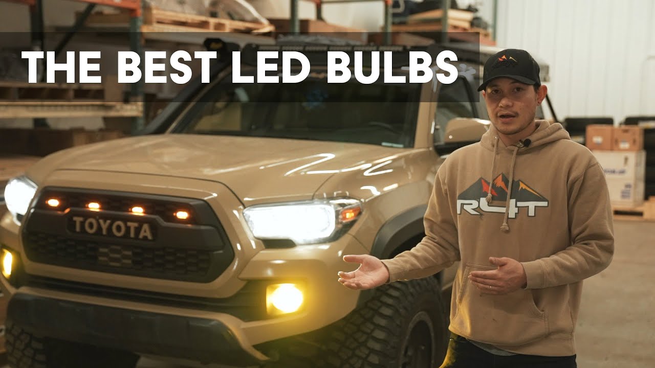 ЛУЧШИЕ светодиодные лампы на рынке для Toyota Tacoma, 4Runner и других автомобилей! Фары и против...