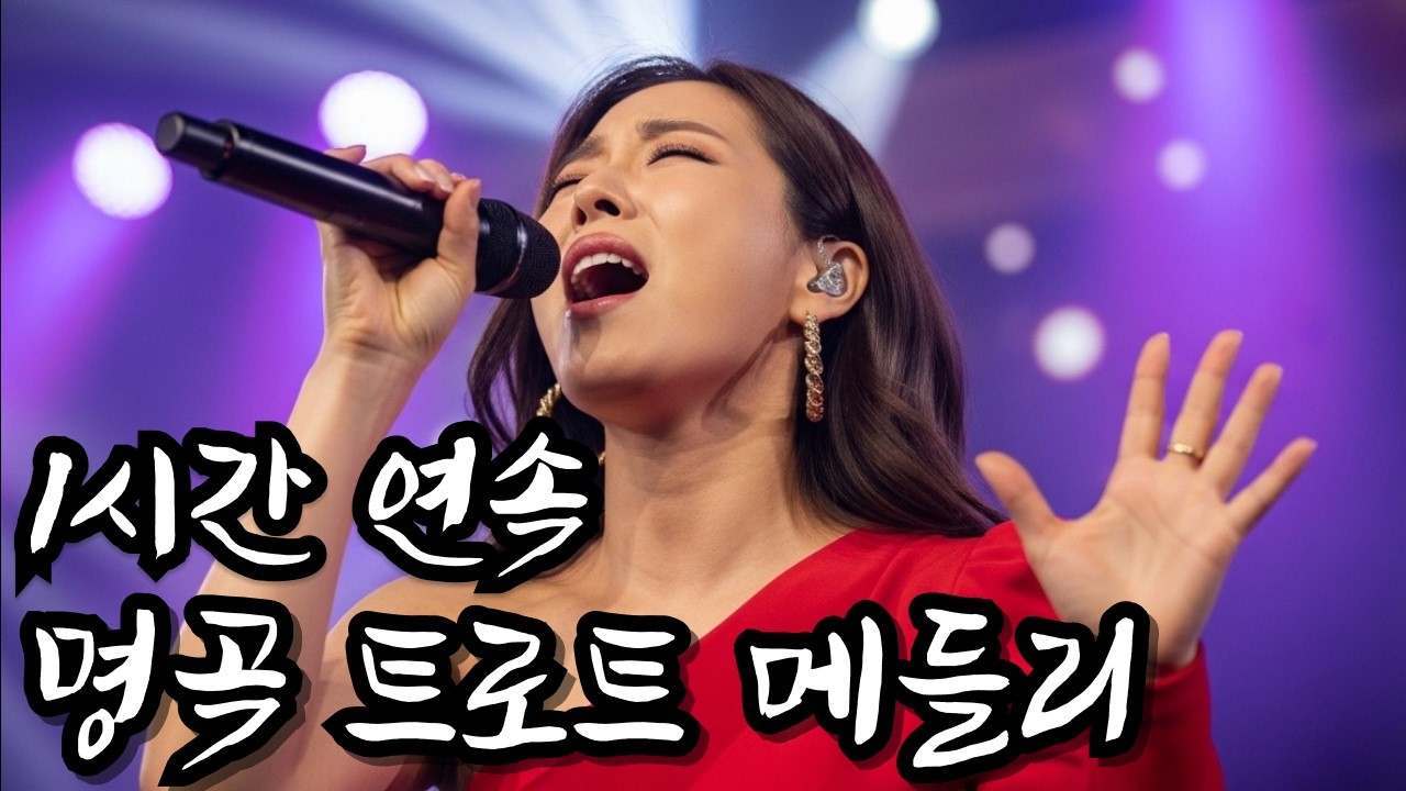 중간광고 없음 l 세월이 흐를수록 더 좋아지는 노래여성 정통 감성 트로트 l 별이트로트