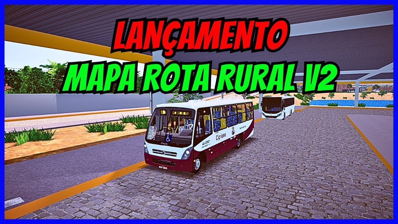 🔴Gameplay Novo Mod Mapa Rota Rural V2 | Linha 002 | Proton Bus Simulator | PBSU | Mods