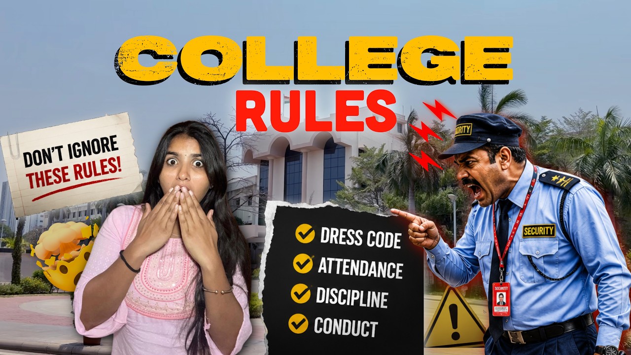 VIT:College Rules & Restrictions Every Student Should Know|Freshers Guide📃|VIT Vellore||