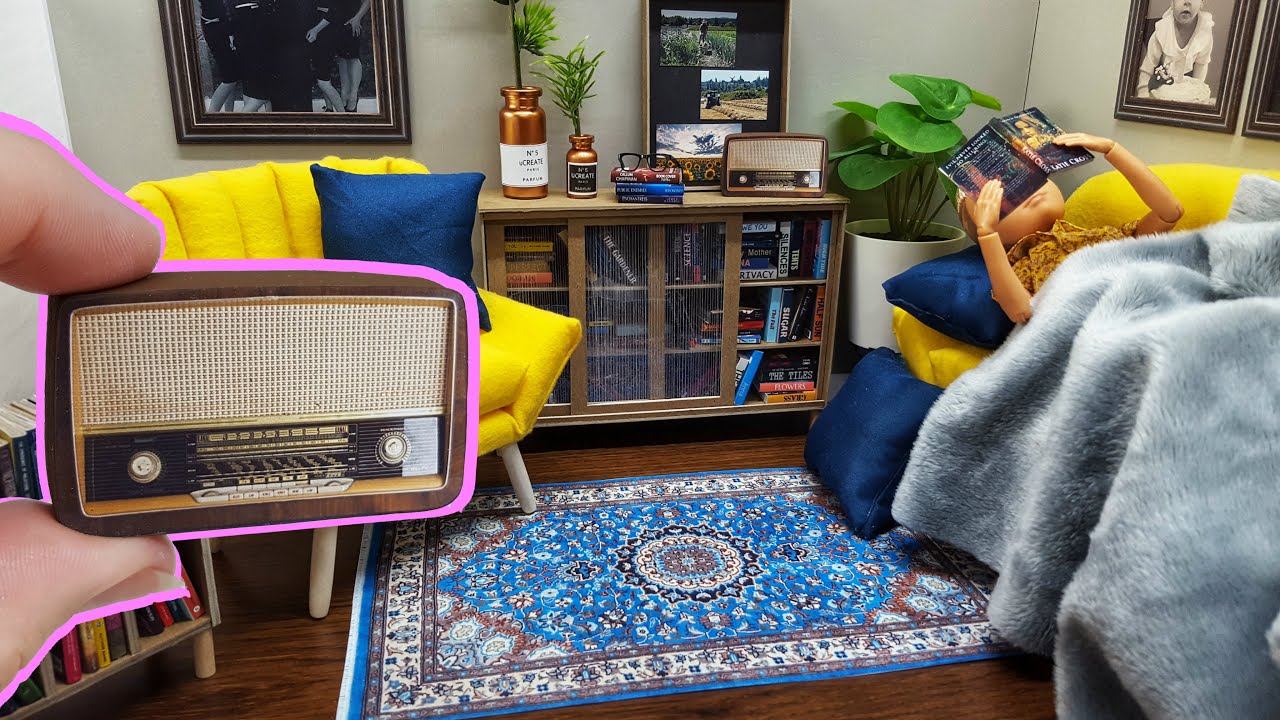 DIY - Doll Living Room with Accessories