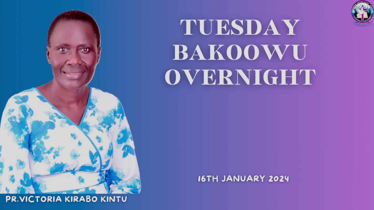ATTACKING SOCCERY.16TH 01 2024 TUESDAY BAKOOWU SERVICE PR. VICTORIA KIRABO KINTU