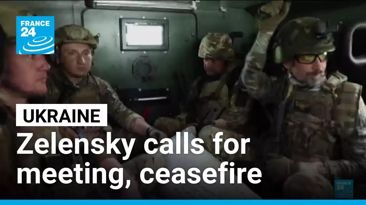 In open letter to Putin, Zelensky calls for meeting and ceasefire &bull; FRANCE 24 English