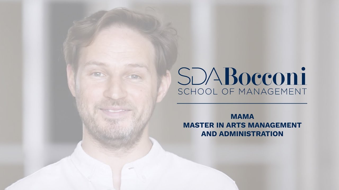 Alumni Stories: Trevor John Pichanick Master in Arts Management and Administration MAMA |SDA Bocconi