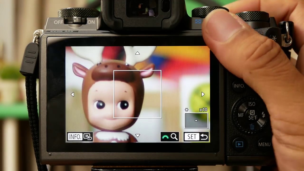 CANON EOS M5 Auto Focus Test