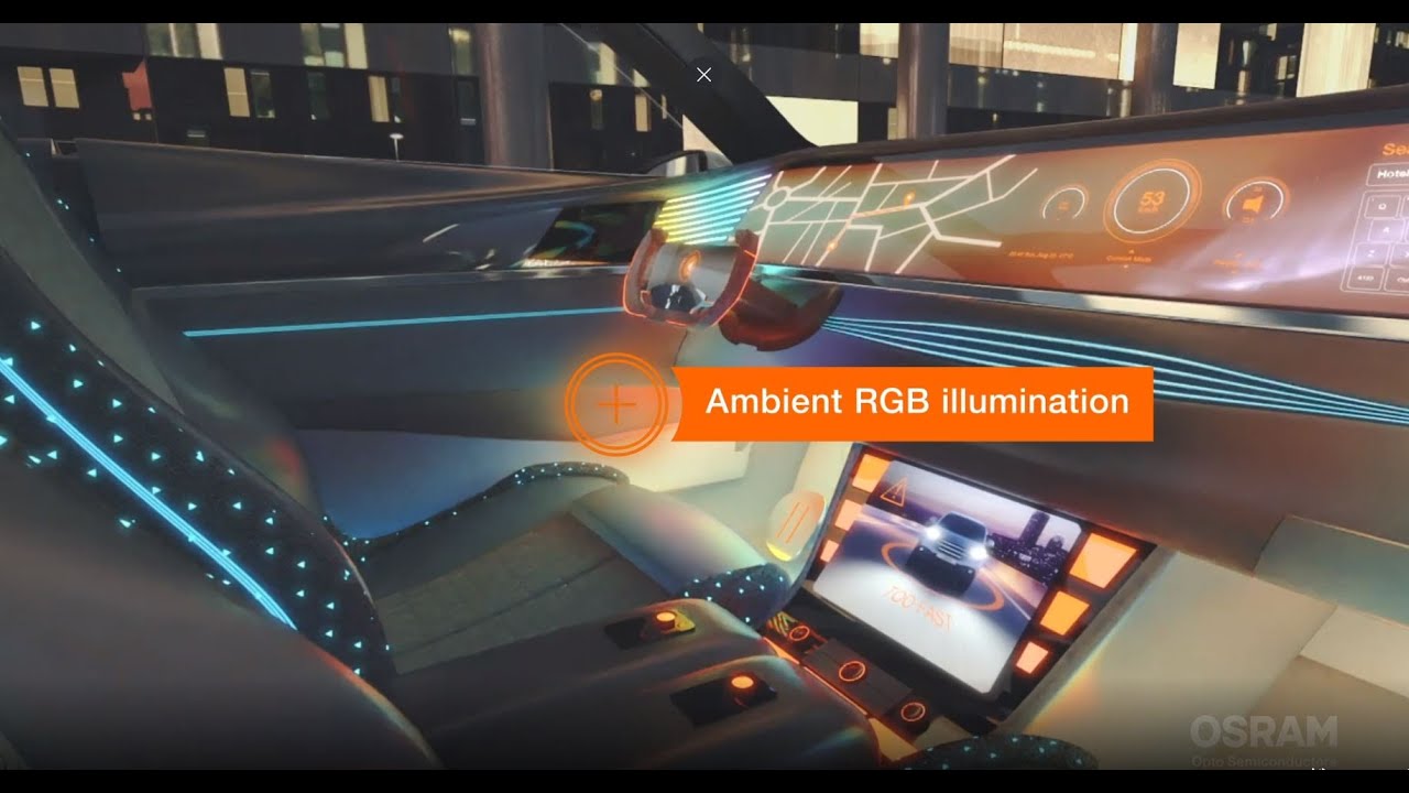 OSRAM OS Automotive Interior Illumination