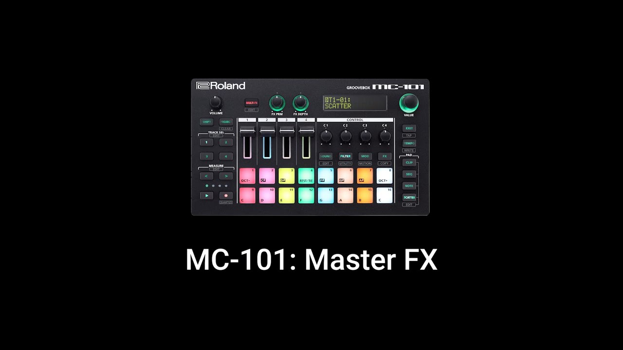Roland MC-101: Master FX