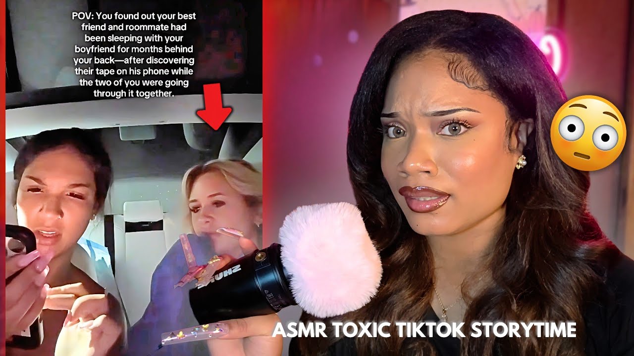 ASMR She Went Through Her Boyfriend Phone And Found A S*x Tape Of Her Bestfriend 