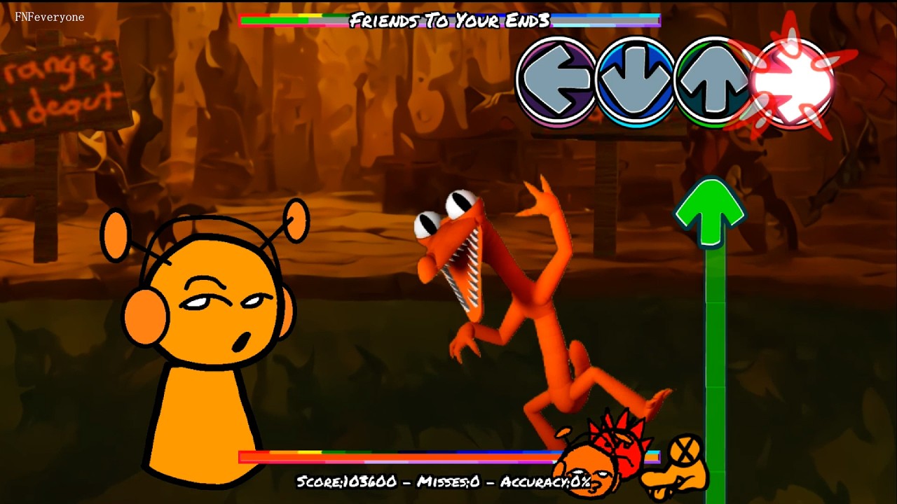 [SWAP] FNF Sprunked All Phases VS Rainbow Friends -Friends To Your End | Incredibox Sprunki FNF mods