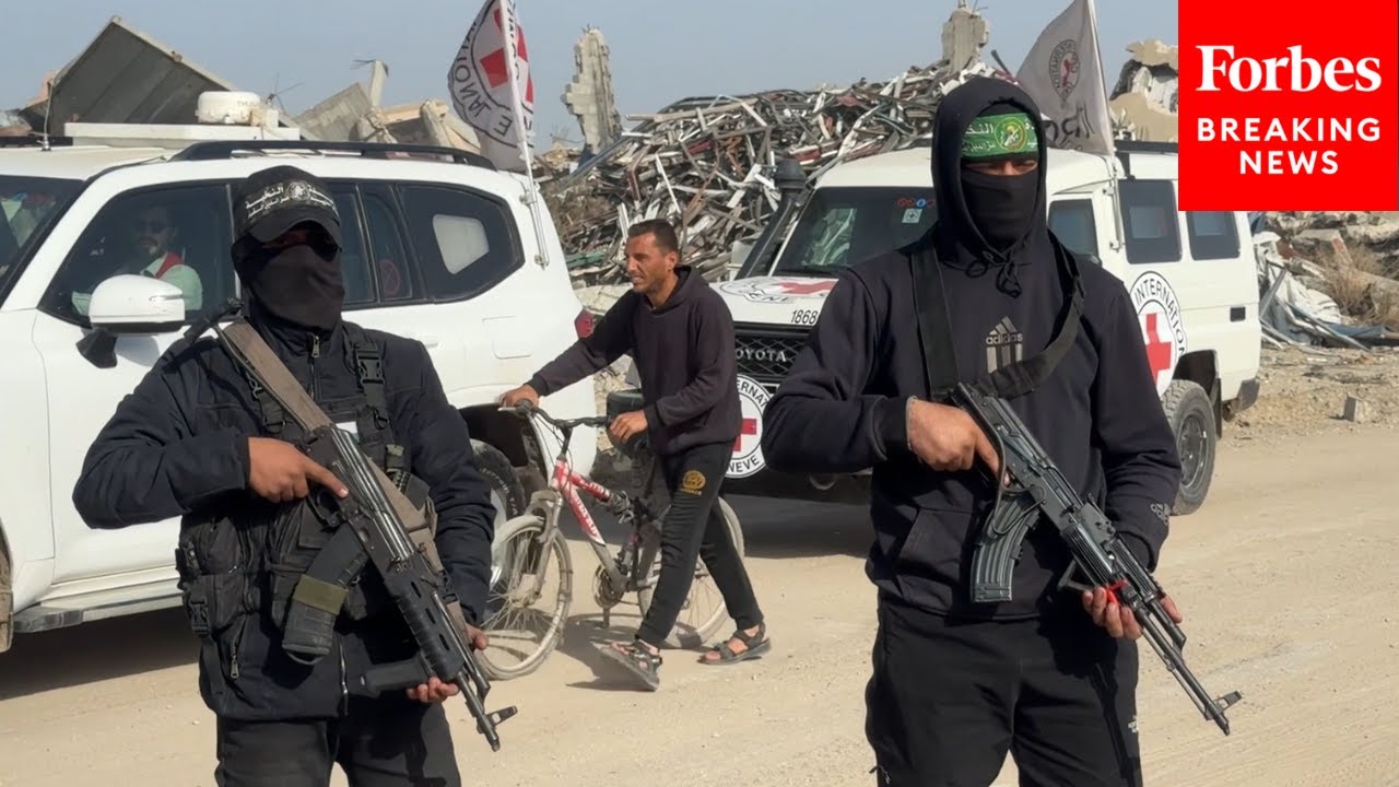 Armed Hamas Members Oversee Recovery Efforts In Gaza
