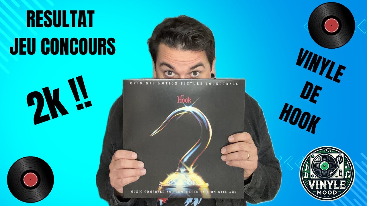 Résultat Jeu Concours 2K - Vinyle de Hook