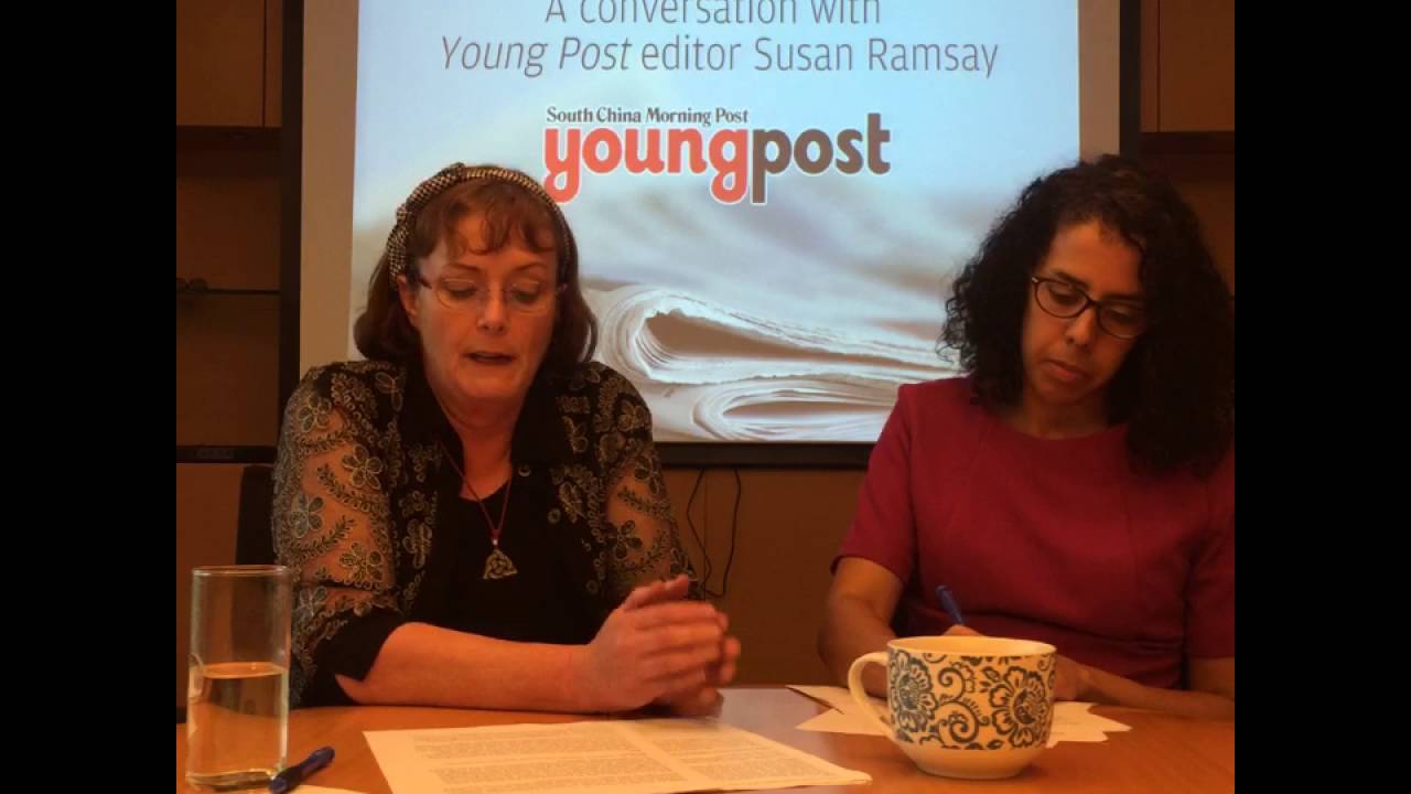 A conversation with Young Post editor Susan Ramsay on news and journalism