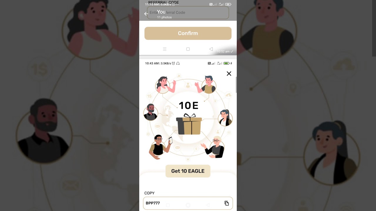 new coin mining eagle network 👇 referral code--BPP777